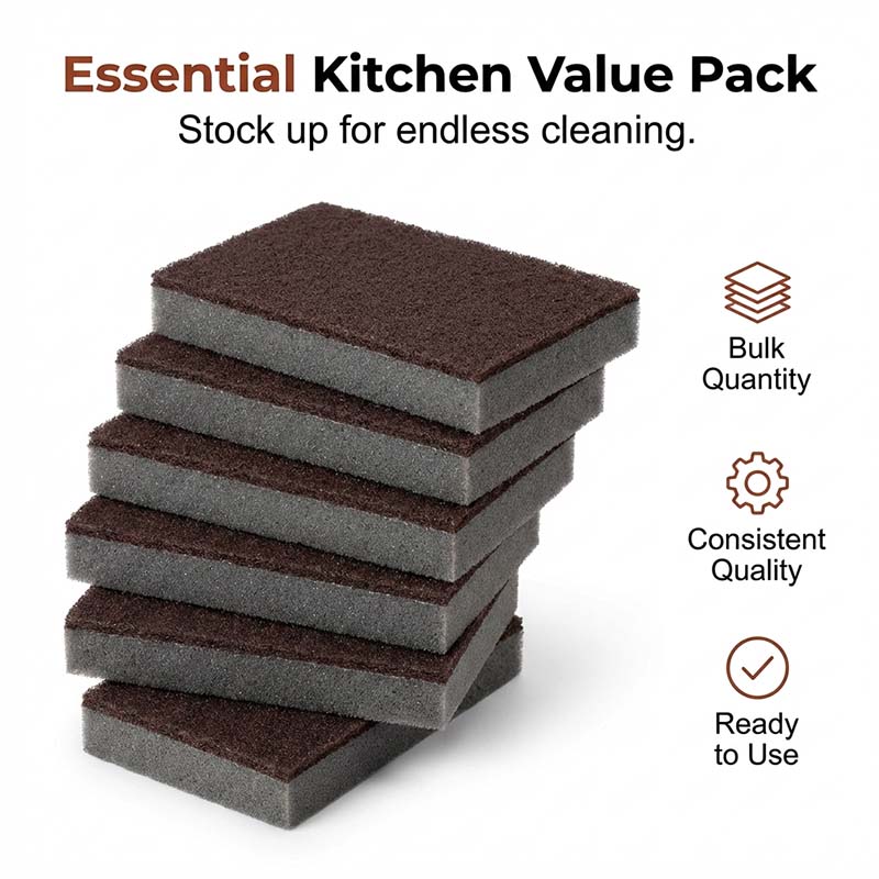 🧽Emery Sponge Scrubber for Heavy-Duty Cleaning