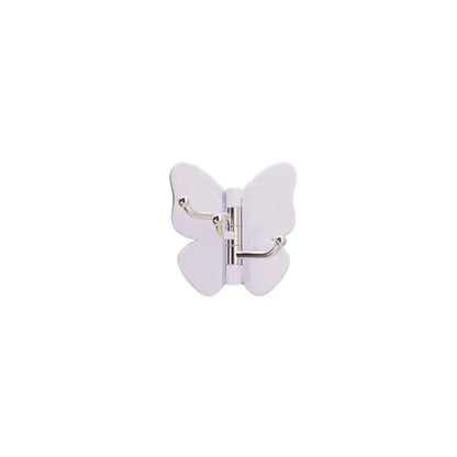 🦋Rotatable butterfly hook – no drilling needed, 3 arms for all your accessories, keeps everything organized