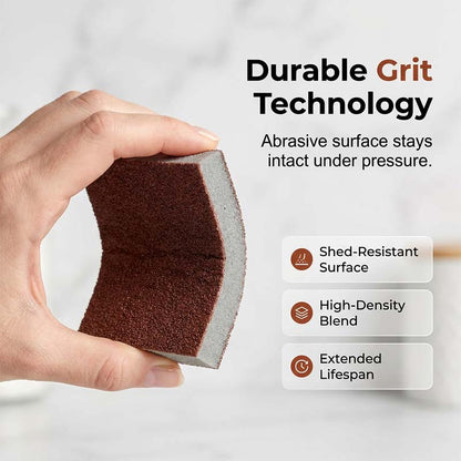 🧽Emery Sponge Scrubber for Heavy-Duty Cleaning