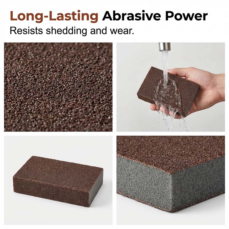 🧽Emery Sponge Scrubber for Heavy-Duty Cleaning